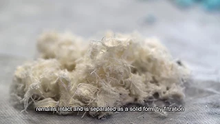 Textile Waste Recycling Using a Biological Method