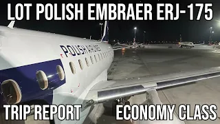 [TRIP REPORT] LOT Polish Airlines Embraer ERJ-175 (ECONOMY) Warsaw (WAW) - Krakow (KRK)