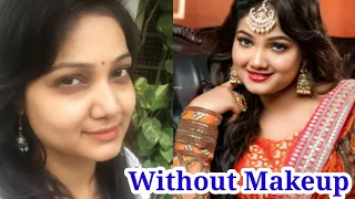 Roja serial Actress without Makeup/ Sun TV Actress with and without makeup