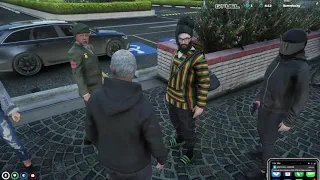 Mr Wobbles sings to Mel and Eugene GTA V RP nopixel (Spaceboy, pinkchyu, vaderRP) 2021 09 29