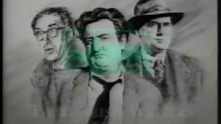 Anthony Cronin documentary on Patrick Kavanagh, Brendan Behan & Flann O'Brien. Part 1 of 4