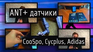 Беспроводные велосипедные ANT+ датчики — пульс, каденс, скорость, CooSpo, Cycplus, Adidas, KYTO