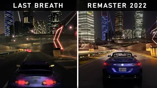 Need For Speed Underground 2 Last Breath vs Remaster 2022 Comparison (4K Video)