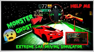 😰"Monster Ghost'" in  extreme car driving simulator ghost | version6.56.0 | #gaming #car #new