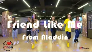 I LOVE ZUMBA / Friend Like Me  From Aladdin - Will Smith -