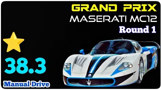 Asphalt 9 | Maserati MC12 Grand Prix | Round 1 | Manual Drive 1 star 38.3 | without tricks