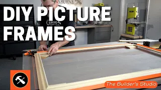 Build DIY Picture Frames from Osborne Moulding! - Builder's Studio