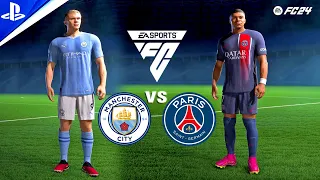 FC 24 - Manchester City vs PSG - UEFA Champions League 2023/24 Final Match | PS5™ 4K