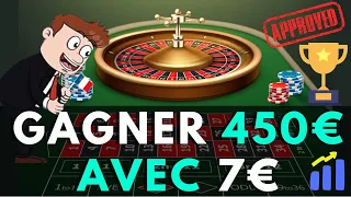 Astuce Roulette Casino ✔️ Gagner 450€ avec 7€ 👉 (Stratégie Fiable)