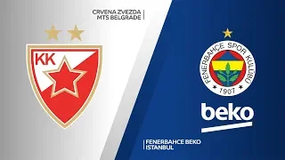 Crvena Zvezda mts Belgrade - Fenerbahce Beko Istanbul Highlights | EuroLeague, RS Round 2