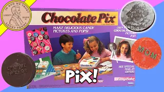 How To Use The 1990's Kenner Easy Bake Chocolate Pix Candy Picture Making Maker Set