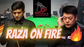 Mubashar Raza On Fire Against Liang Wenbo | Ad Willies Dubai