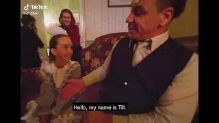 New video of Till Lindemann with young girl