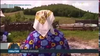 В украинских городах все чаще случаются оползни