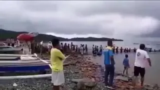 TONS OF MACKEREL (TULINGAN) - TUMAMBAD SA BAYBAYIN || HARVEST TIME || BARANGAY SAWANG, ROMBLON