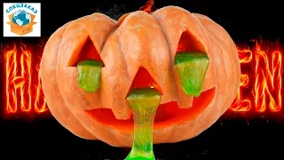 ЖЕСТЬ! ЛИЗУН ВСЕЛИЛСЯ В ТЫКВУ. ДЕЛАЮ ФОНАРЬ НА ХЭЛЛОУИН. DIY. Halloween Pumpkin Carving  | Спецзаказ