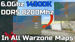 Warzone Urzikstan On A Overclocked 6.0Ghz 14900K Is Incredible!