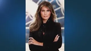 Official portrait of Melania is out ... and Twitter is abuzz