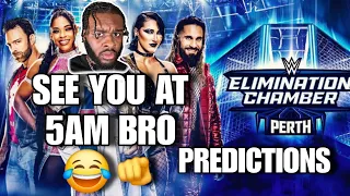 WWE Elimination Chamber: Perth Predictions (for salty americans only)