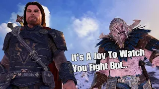 Orc Captain Tells Talion Why He Admires Him (And What He "Doesn't Like" About Him) - Shadow Of War