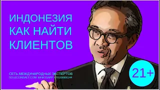 Как найти клиентов в Индонезии. Продвижение Продажи  импорт экспорт. Стратегии выхода на  рынки