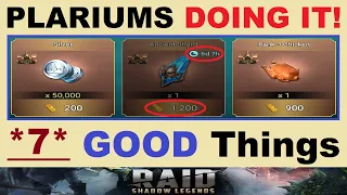 Plariums *DOING IT!*.. ~7~ GOOD Things Plarium Has Done Recently in RAID: Shadow Legends