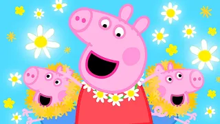💛 Peppa Pig Makes a Daisy Chain