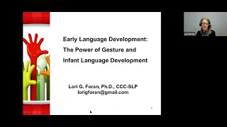 Early Language Development—The Power of Gesture and Infant Language Development