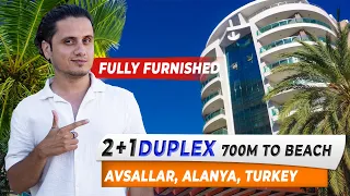 2+1 Fully Furnished DUPLEX apartment in AVSALLAR - TURKEY + 5 star amenities