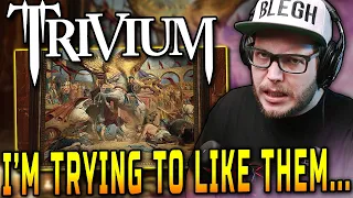 I'M REALLY TRYING!! | Trivium - In The Court Of The Dragon (REACTION)