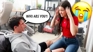 I LOST MY MEMORY PRANK ON FIANCE!! *SHE CRIES*
