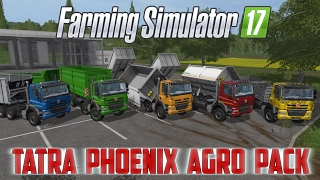 Farming Simulator 17. Обзор мода: TATRA Phoenix Agro Pack. (Ссылка в описании)