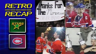 The final game at The Forum | Retro Recap | Stars vs Canadiens