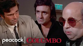 Columbo Interrogates Tommy Brown (Johnny Cash) | Columbo