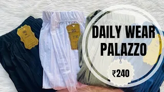 Daily wear palazo|free size up to 4xl| #trending #palazopant #haul #onlinedresses