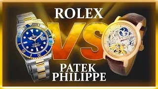 Incredible Battle of The Watches: Rolex Versus Patek Philippe! | Watch Divine which watch is better?