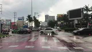 A look at yesterday's aftermath from hours of rain in Pattaya on April 11th, 2021. No commentary