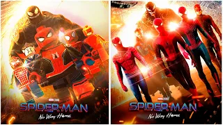 Recreating Spider-Man: No Way Home Posters in LEGO