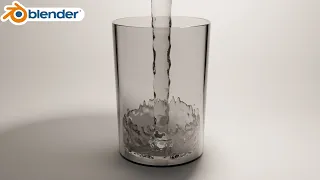 How to Pour a Glass of Water in Blender | Tutorial