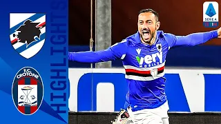 Sampdoria 3-1 Crotone | Quagliarella Second Half Strike Seals The Win For Sampdoria! | Serie A TIM