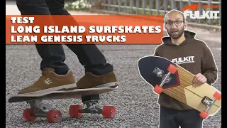 Test Long Island Surfskate: Trucks Lean Genesis