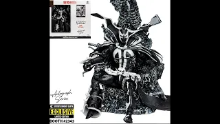 Spawn with Throne Sketch Edition Autograph Series Gold Label 7-Inch Scale Action Figure - Exclusive