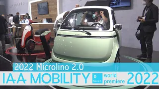 2022 Microlino 2.0 Interior and Exterior  Walkaround IAA 2021 Munich