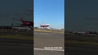 VietJet Air A330-300 Taking Off from Sydney Airport
