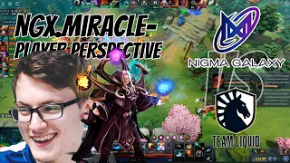 NGX.MIRACLE- [INVOKER] PLAYER PERSPECTIVE  NIGMA GALAXY VS TEAM LIQUID | DPC WEU 2021/22 #MIRACLE