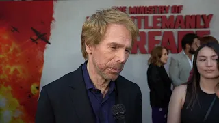 The Ministry of Ungentlemanly Warfare New York Premiere - itw Jerry Bruckheimer (Official video)