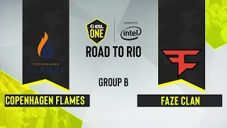 CS:GO - Copenhagen Flames vs. FaZe Clan [Dust2] Map 2 - ESL One: Road to Rio - Group B - EU