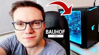 Das Bauhof Weber Büro bekommt einen neuen Gaming PC von GIGABYTE AORUS gebaut von B3nny!