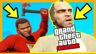 GTA 5 СМЕШНЫЕ МОМЕНТЫ,ПРИКОЛЫ В GTA ONLINE (FUNNY MOMENTS)