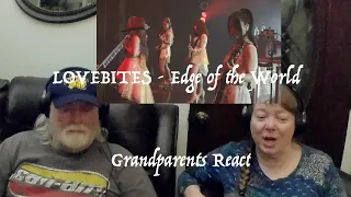 LOVEBITES - Edge of the World - WOW - AMAZING - Grandparents from Tennessee (USA) react